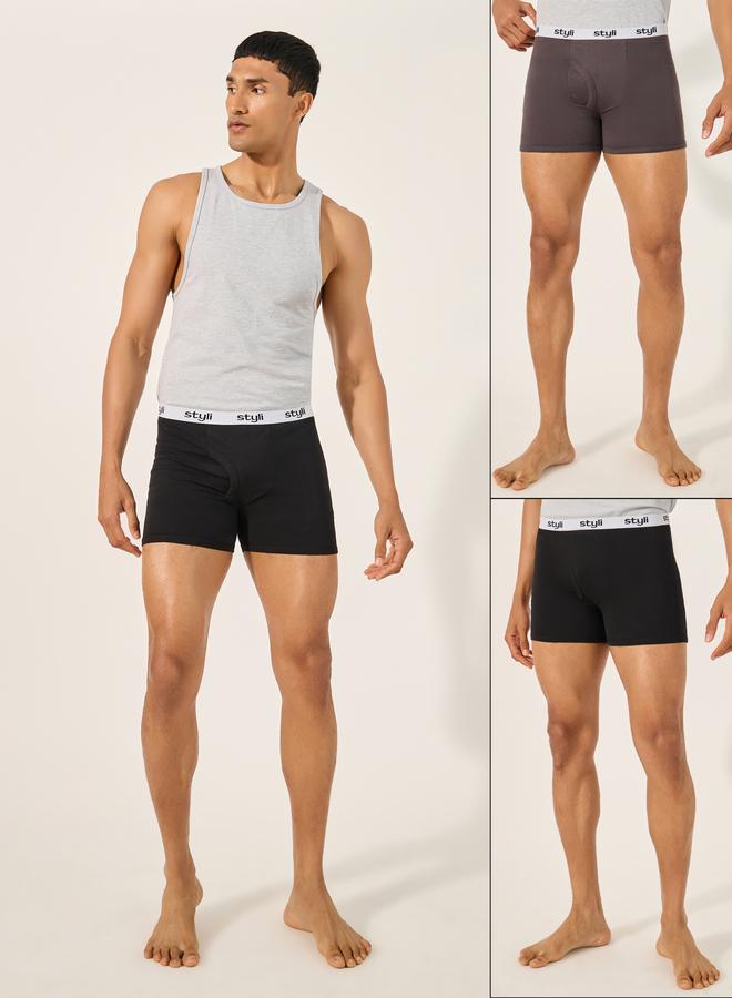 Styli Set of 2 - Cotton Stretch Long Trunks - Image 1